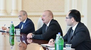 Ильхам Алиев принял делегацию машиностроительной компании из США