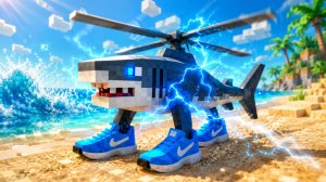 Лего Брейнрот стал ВЕРТОЛЁТОМ! 🚁☁️ Мульт