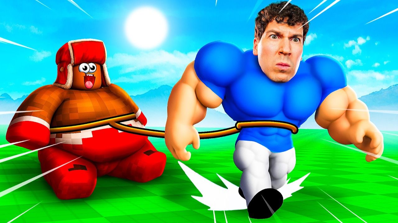 💪 ОТ ХУДЫША до ГИГАНТСКОГО КАЧКА! ПРОКАЧКА 0 ➝ 1000 В РОБЛОКС! - (ВЛАДУС ИГРАЕТ) #Roblox #Роблокс смотреть онлайн