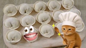 Прикол с пельменем
