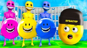 ПОЙМАЛИ ЦВЕТНЫЕ ВЕРИТИ В ТЮРЬМЕ БАРРИ в ROBLOX!
