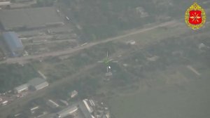 Поражения двух локомотивов противника с применением БПЛА «Герань»