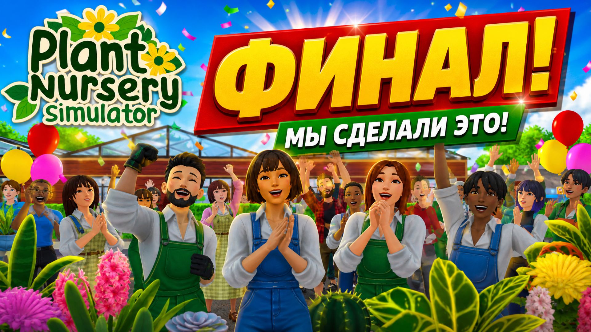 Plant Nursery Simulator Купил и открыл абсолютно всё! #11