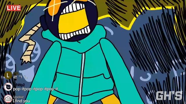 WHITTY Live Streaming Friday Night Funkin (feat. POP-IT) GH'S ANIMATION смотреть онлайн