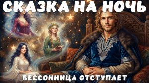 ✨Не можете уснуть из-за вороха мыслей? Послушайте эту добрую сказку на ночь для крепкого сна 🌙