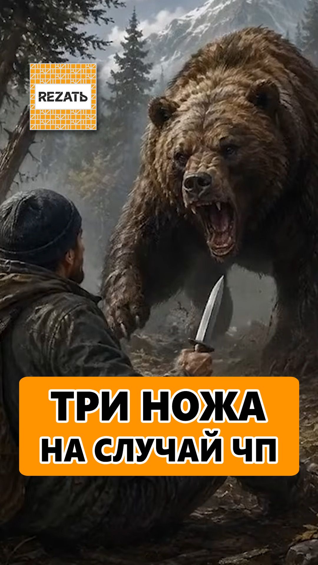 Три складных ножа на случай ЧП!
