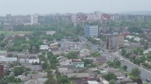 Мариуполь . Сегодня  легкий туман, красивые виды города. Архив