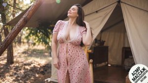🌿 Девушка на природе — спокойствие и гармония с природой 🌸