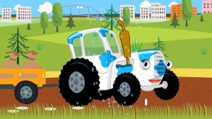 СИНИЙ ТРАКТОР 🚜🚜🚜 НОВЫЕ СЕРИИ 🚜🚜🚜