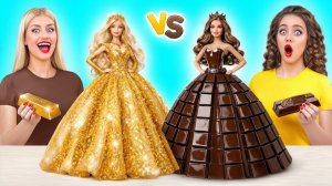 Челлендж.Шоколадная Еда vs Настоящая Еда #Удивительные Лайфхаки и Уловки от Multi DO Challenge