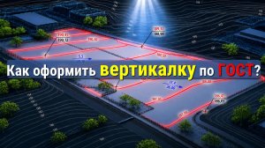 📐 Как оформить вертикальную планировку по ГОСТ в Autodesk Civil 3D