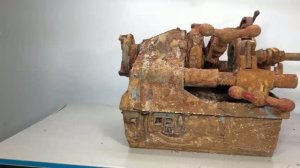 Восстановление станка для водопроводных труб.