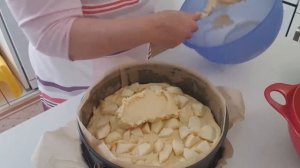 Яблочный пирог очень очень вкусный Домашняя еда Кухня Рецепты  #еда