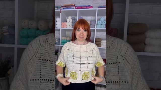 Летние кофточки: прямое полотно + мотивы _ Творческая среда с Ириной Невзоровой смотреть онлайн
