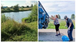 «Жизнь на пенсии».. Хоть и деревня, но службы все работают.))  Вот так съездили на рыбалку.