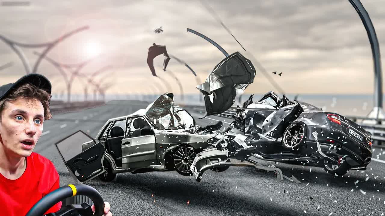КАМРИ 3.5 - 1000 ЛС Разбился на ТРАССЕ  РП ПЕРЕКУП В БИМКЕ  BeamNG.drive