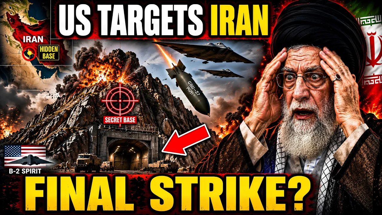 Iran War Escalates Is the Final Strike on Iran’s Hidden Mountain Base About to Happen смотреть онлайн