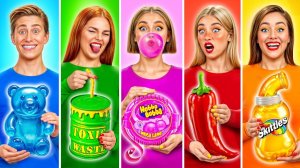 24 Часы Едим Еду Одного Цвета Челлендж #Съедобная Битва от Multi DO Challenge