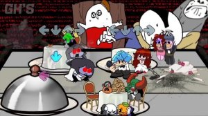MUKBANG vs Friday Night Funkin 8 (feat. Sky, Shaggy, Pop-it)   GH'S ANIMATION