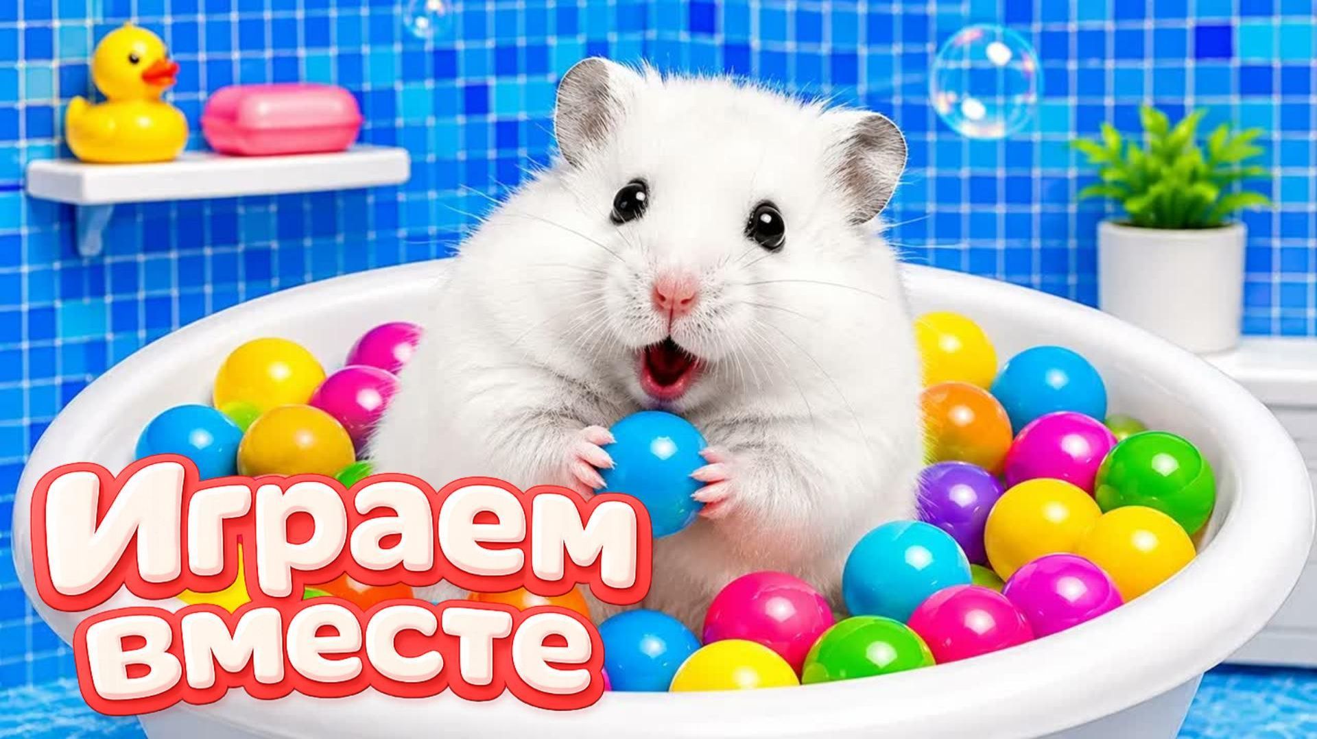 ХОМЯК ВЫБИРАЕТСЯ ИЗ СЕКРЕТНОЙ ХОМЯЧЕЙ ТЮРЬМЫ ! Забавные животные ! Супер лабиринт для хомяка №55 смотреть онлайн