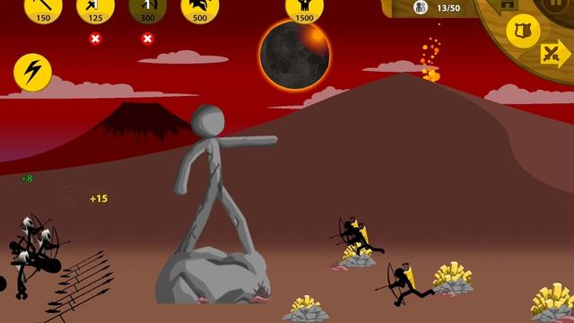 Stick War Legacy, миссия 549 ( insane, без баффов, без скинов, проба лучниками) смотреть онлайн