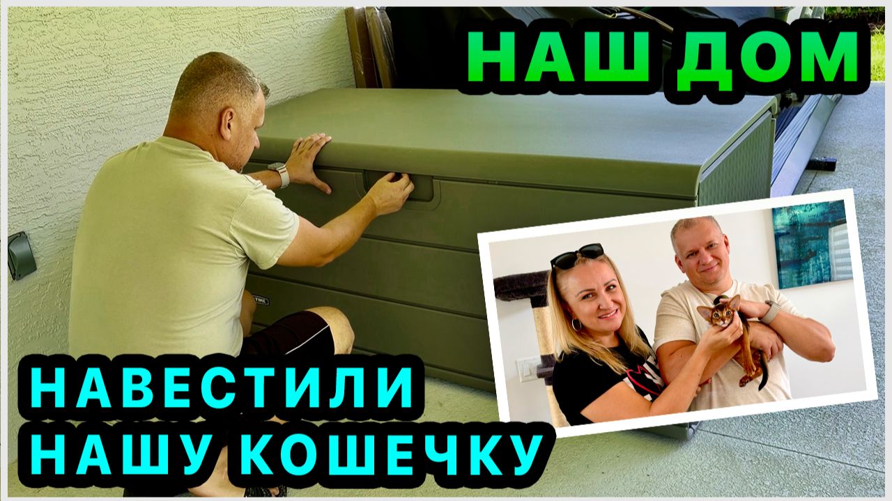 Собрали сундук. Купили двери. Покупки для дома на iherb и Amazon. Познакомились с нашей Луночкой😻 смотреть онлайн