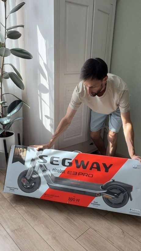 Segway Ninebot E3 Pro 🛴🔋  Мой первый ЭЛЕКТРОСАМОКАТ