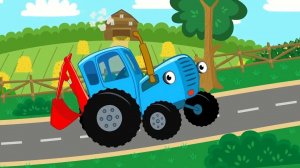 СИНИЙ ТРАКТОР 🚜🚜🚜 НОВЫЕ СЕРИИ 🚜🚜🚜