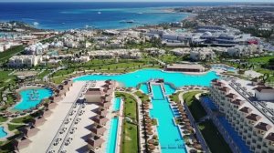 Xanadu Makadi Bay 5*, Египет, Обзор отеля с высоты птичьего полета
