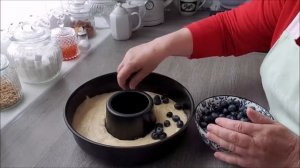 Я снова с вами! Кухен с черникой! Домашняя еда Кухня Рецепты  #еда