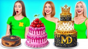 Бедная vs Богатая vs Ультра Богатая еда Челлендж #Смешные Ситуации с Едой Multi DO Challenge