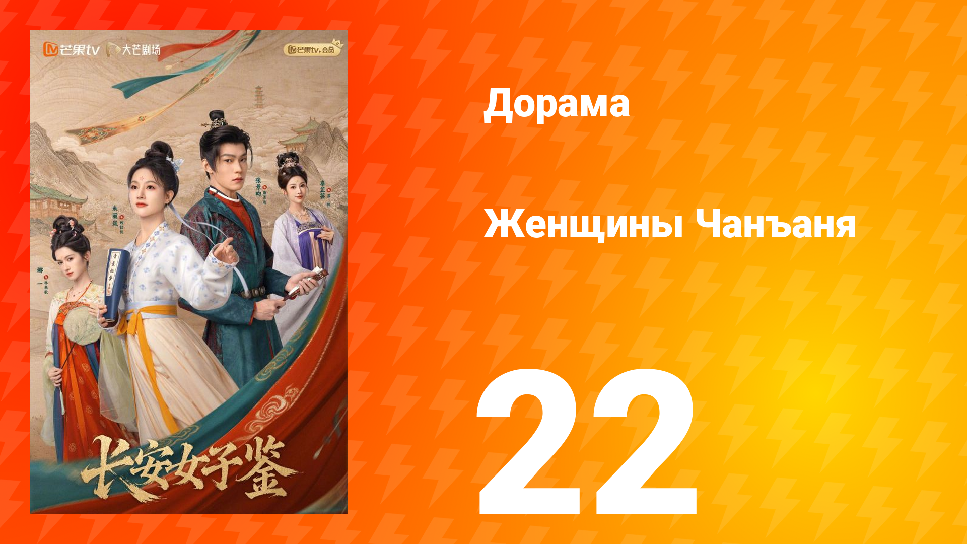 Женщины Чаньана 22 серия смотреть онлайн