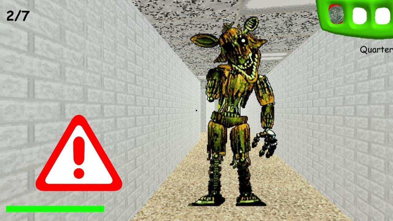 PHANTOM FOXY возьмет на себя управление Baldi's Basics# смотреть онлайн