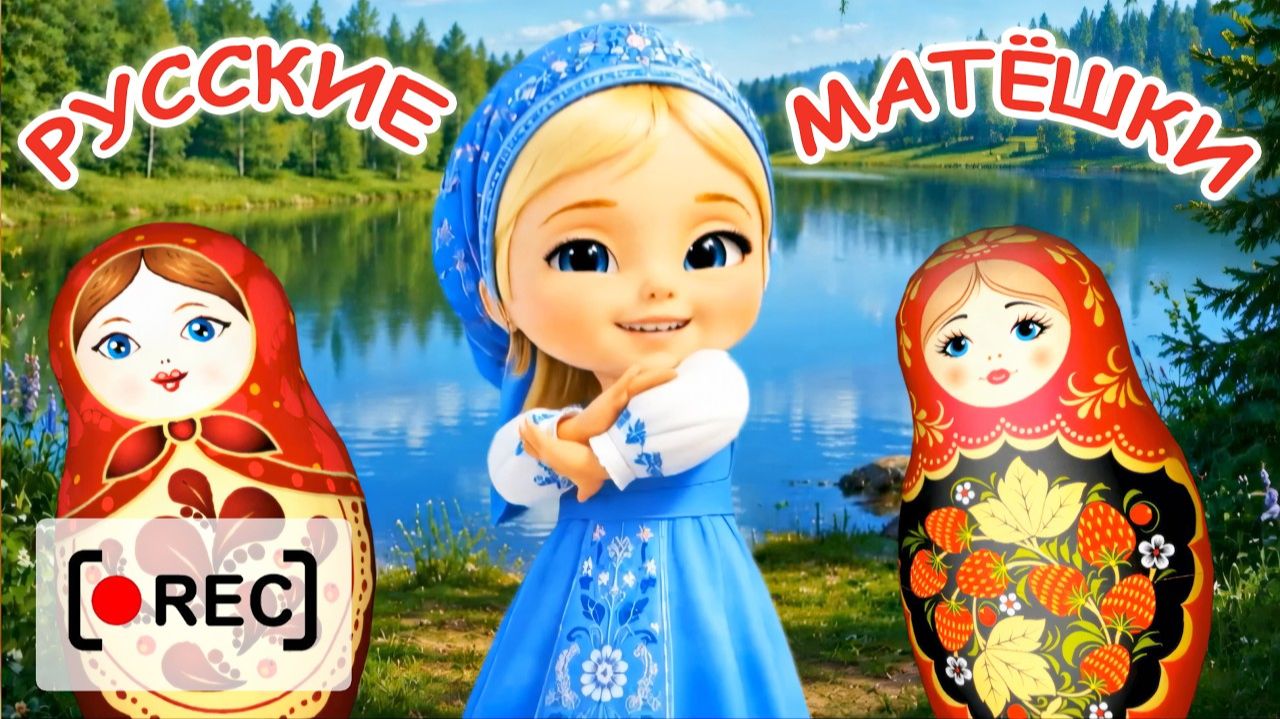 РУССКИЕ МАТРЁШКИ Мульт-песенка. Наше всё rec смотреть онлайн