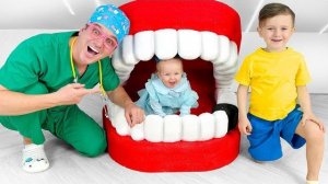 🦷 ГРЯЗНЫЕ зубы против ЧИСТЫХ! 😱 ЕВА идет к Стоматологу! 🍭 Телефон попал в ТЮРЬМУ! 📱
