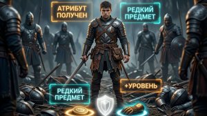 (1) Другие тренируются круглосуточно, а он добывает атрибуты с трупов и повышает свой уровень