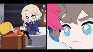 Wednesday Zerotwo Dodging Meme COMPARISON 1, 2   GH'S ANIMATION