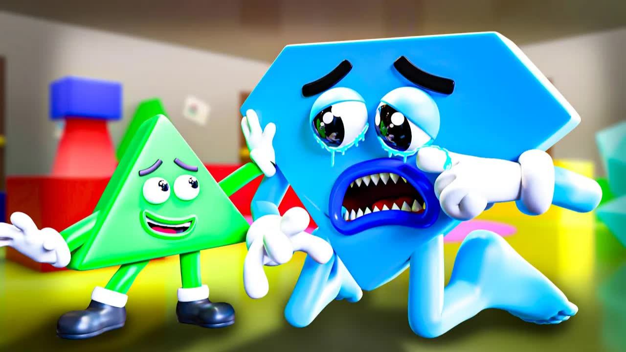 АЛМАЗ НЕ МОНСТР?! Save The Shapes анимация