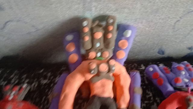 мои фигурки из пластилина