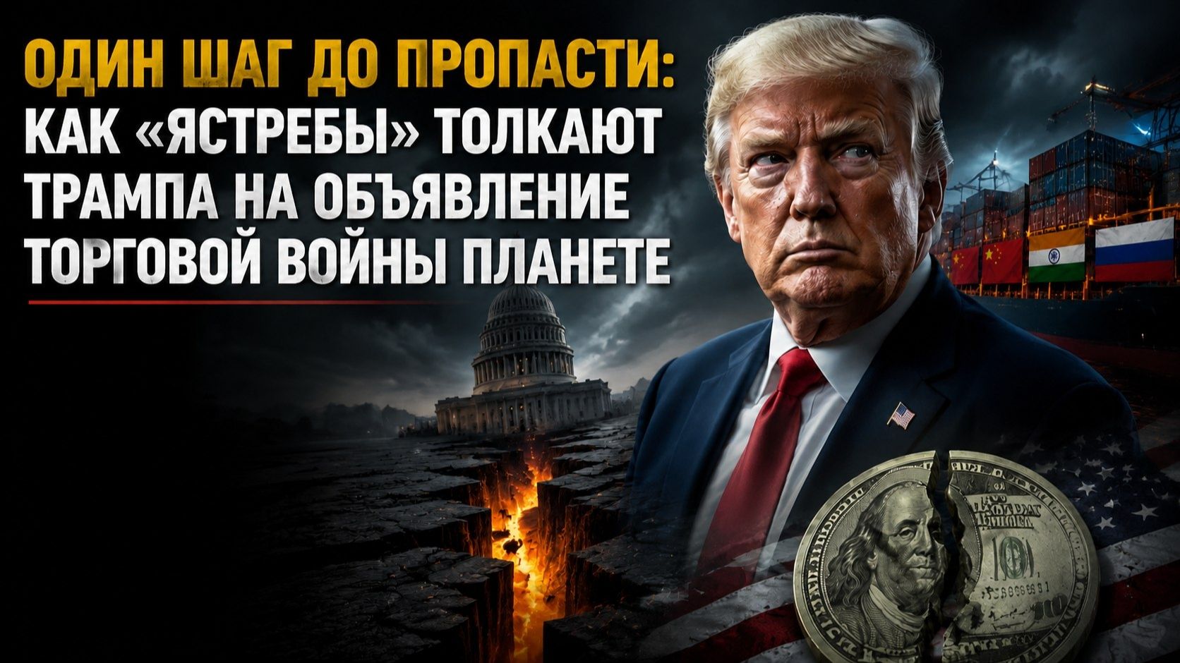 😱 Трамп попал в капкан: «Мирный план», который взорвет Америку и похоронит доллар смотреть онлайн