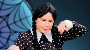 Творческий Челлендж с Блинчиками с Уэнсдей Аддамс # Смешные Челленджи от BaRaDa Challenge