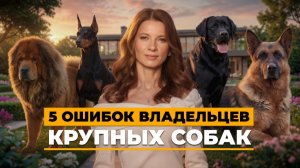 Можно ли держать крупную собаку в квартире?