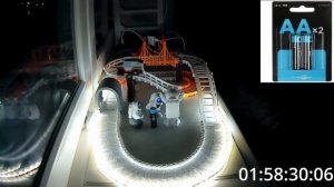 🔋 FinePower AA Lithium — сколько живёт на автотреке? Честный тест до нуля