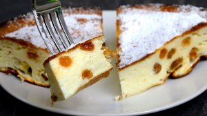 Пышная запеканка Из САДИКА Без Муки! Без соды! Без крахмала! Творожная запеканка «Воздушная»
