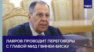 Лавров проводит переговоры с главой МИД Гвинеи-Бисау