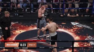 Доминирующее выступление! Никита Кузьмин vs Вадим Лубсанов в полуфинале Гран-при RCC по боксу