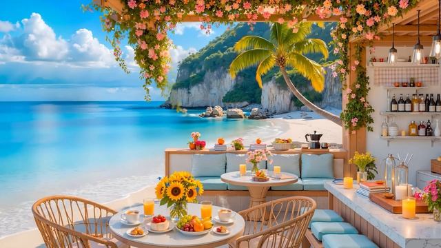 ЛЕТНИЙ ДЖАЗ В КАФЕ У МОРЯ 🌴🎷 ПРИЯТНАЯ МУЗЫКА ДЛЯ ОТДЫХА И ХОРОШЕГО НАСТРОЕНИЯ смотреть онлайн