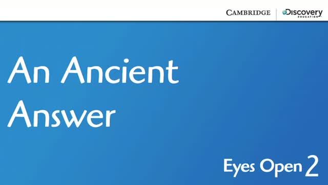8.4 CLIL An ancient answer | EYES OPEN 2