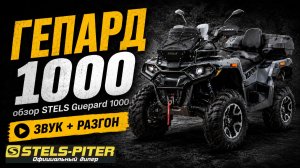Литровый STELS Guepard 1000 — звук, разгон и обзор