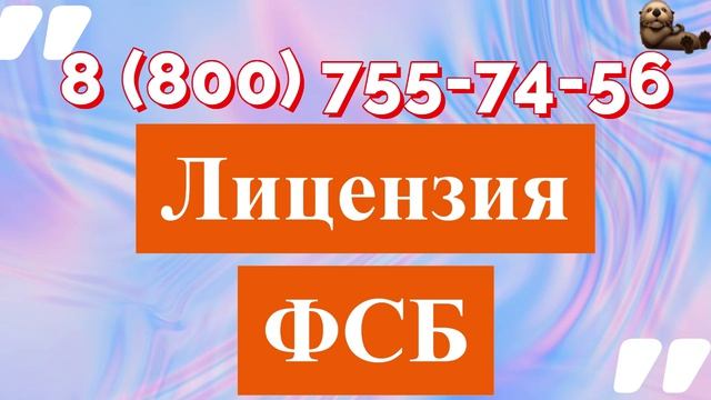 Помогаем получить лицензии ФСБ России на осуществление мероприятий и (или) оказание услуг